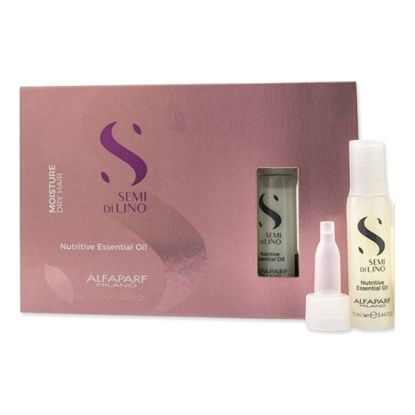 Alfaparf Moisture Ampolla Nutrición Para Cabello Seco 6x13ml