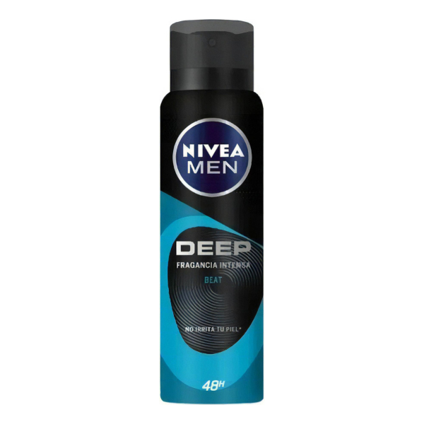 Antitranspirante Nivea Men Carbón Activo Deep Beat 150ml/89g