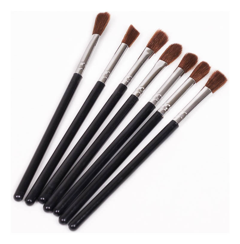 Set 7 Brochas Maquillaje Ojos Pelo Natural Gugus Makeup - Image 2