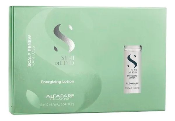 Alfaparf Ampollas Semi Di Lino Energizing Lotion 12x10ml
