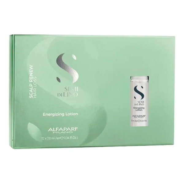 Alfaparf Ampollas Semi Di Lino Energizing Lotion 12x10ml
