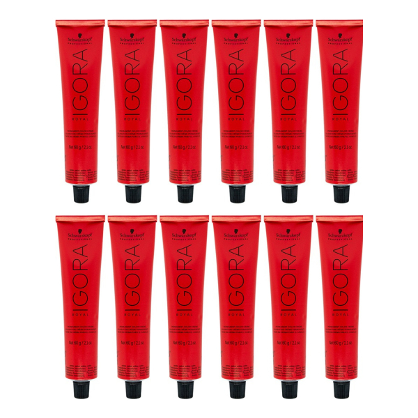 Schwarzkopf Igora Royal Kit X12 Tintura Tono A Elección 60gr