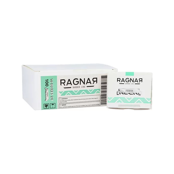 Ragnar Caja De Filos Hoja Navaja Afeitar Barberia X100 07164 - Image 2