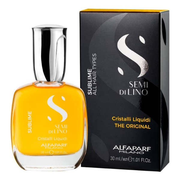 Alfaparf Semi Di Lino Cristalli Liquidi X 30ml Óleo Capilar