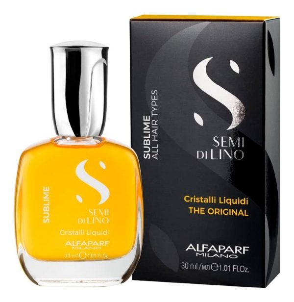 Alfaparf Semi Di Lino Cristalli Liquidi X 30ml Óleo Capilar