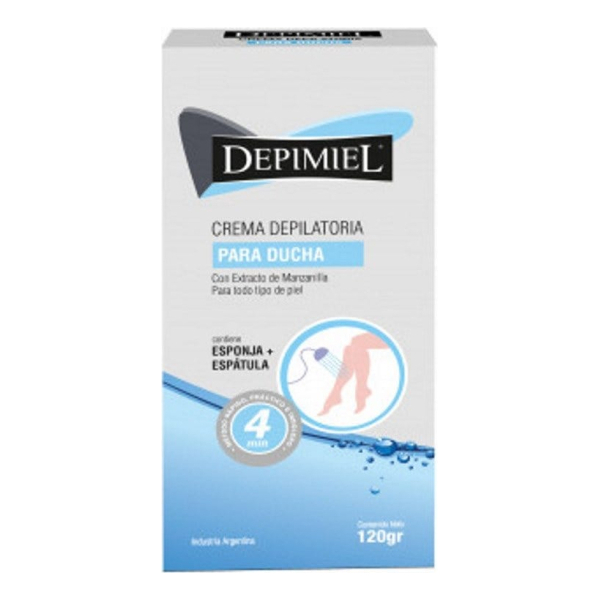 Crema Depilatoria Para Ducha Depimiel Con Manzanilla X 120 G