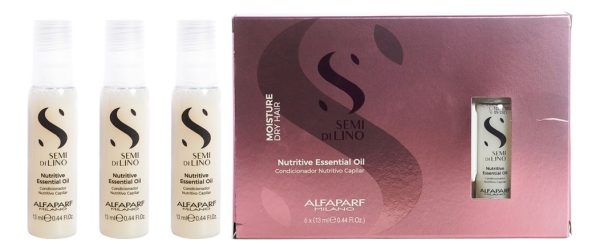 Alfaparf Moisture Ampolla Nutrición Para Cabello Seco 6x13ml - Image 2