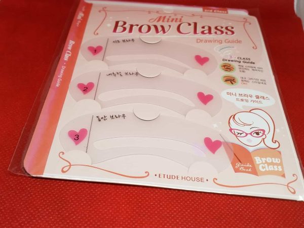 3 Stencil Moldes Para Cejas