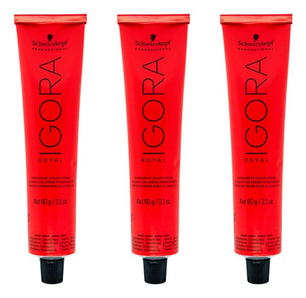 Schwarzkopf Igora Royal X3 Tintura Pelo Tono A Elección 60g