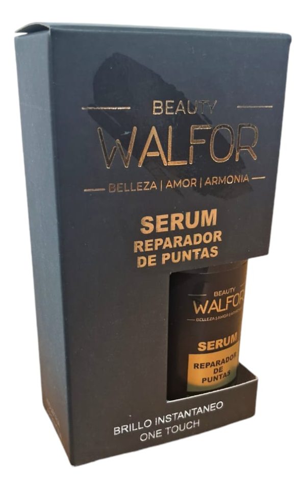 Serum Reparador De Puntas Walfor Beauty X50grs Brillo - Image 2