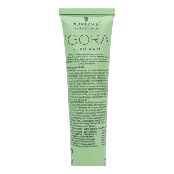 Schwarzkopf Igora Zero Amm X6 Tinturas + Oxidante 1lt - Image 4
