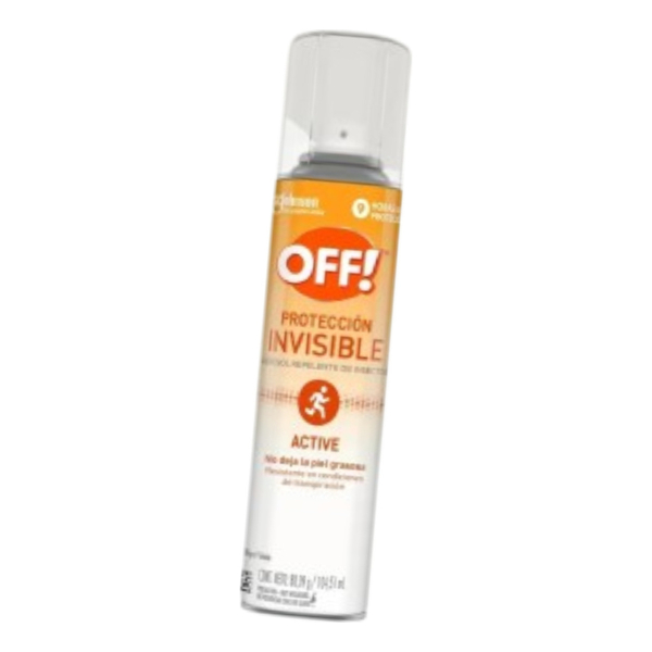 Repelente Off Invisible Active Spray Deportes Icaridina 9 Hs - Image 2