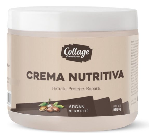 Crema Corporal Nutritiva Argan Y Karite 500 Gr Collage