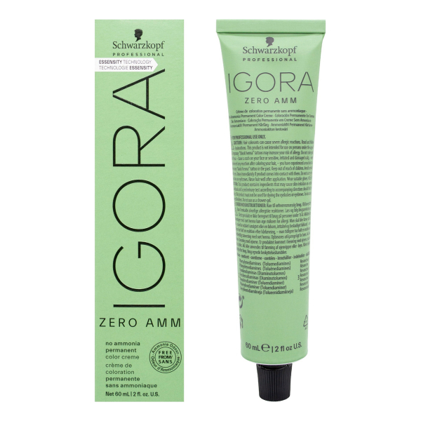 Schwarzkopf Igora Zero Amm X6 Tinturas + Oxidante 1lt - Image 2