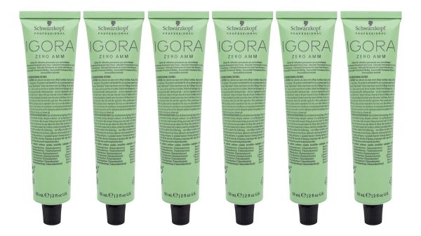 Schwarzkopf Igora Zero Amm X6 Tinturas Tono A Elección X60ml