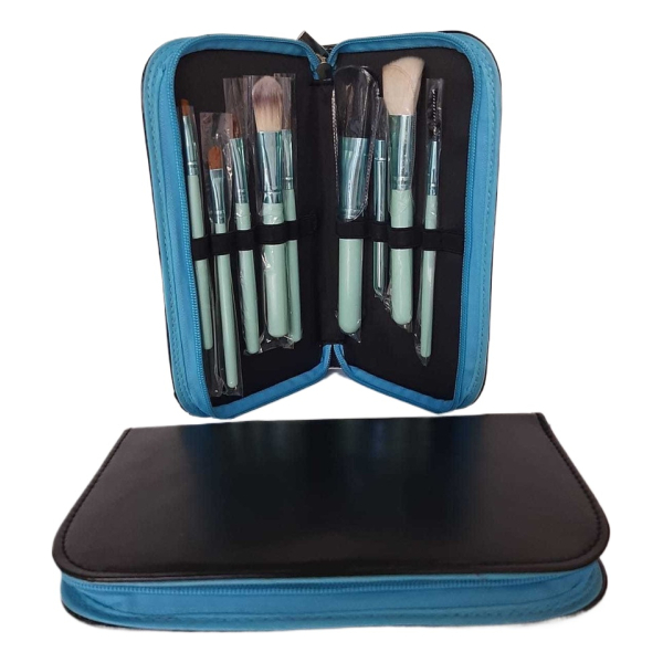Set 9 Brochas Maquillaje Con Estuche - Image 6