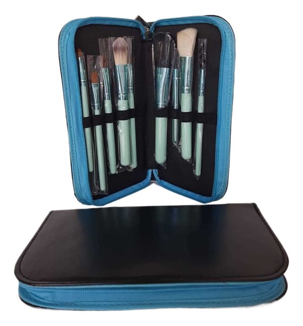 Set 9 Brochas Maquillaje Con Estuche - Image 6