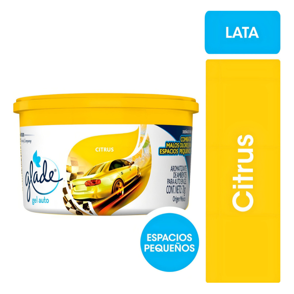 Aromatizante Glade Car Minigel Cítrus X 70 G - Image 2