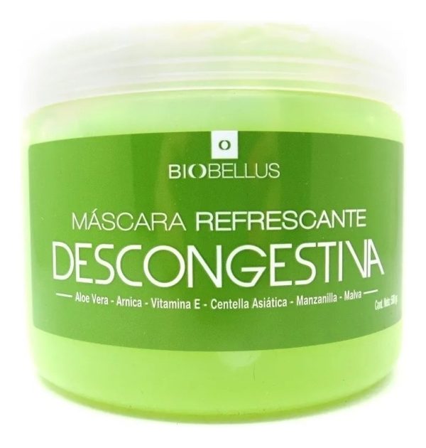 Biobellus Mascara Refrescante Y Descongestiva Aloe Vera X500