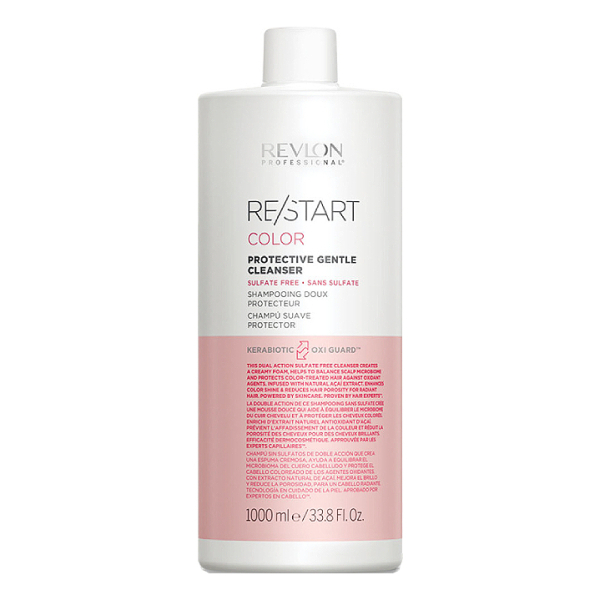 Revlon Restart Color Protective Gentle Cleanser Shampoo 1lt