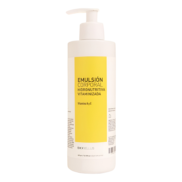 Emulsión Corporal Hidronutritiva Vitaminizada A- E Biobellus