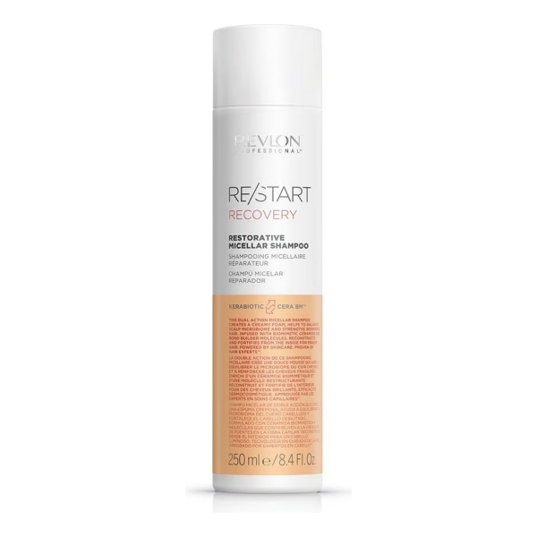 Revlon Restart Recovery Restorative Micellar Shampoo X 250ml