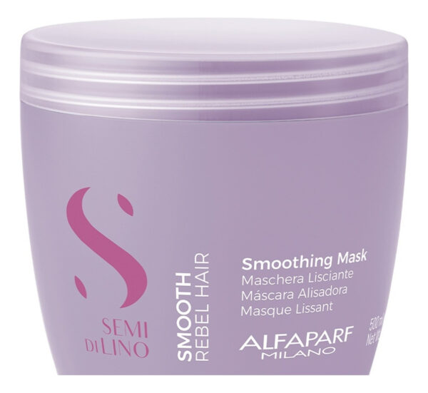 Mascara Anti-frizz Alfaparf Semi Di Lino Smoothing 500ml - Image 4