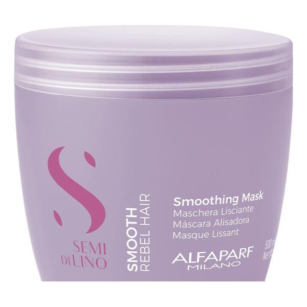 Mascara Anti-frizz Alfaparf Semi Di Lino Smoothing 500ml - Image 4