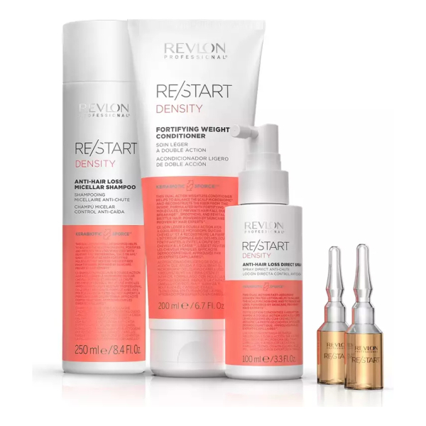 Revlon Restart Density Anti Hair Loss Micellar Shampoo 250ml - Image 2