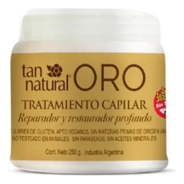 Tratamiento Capilar Oro Reparacion 250g Tan Natural