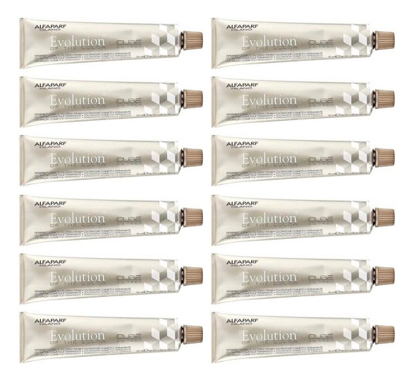 12 Tinturas Alfaparf Evolution Coloracion A Eleccion X 60 Gr