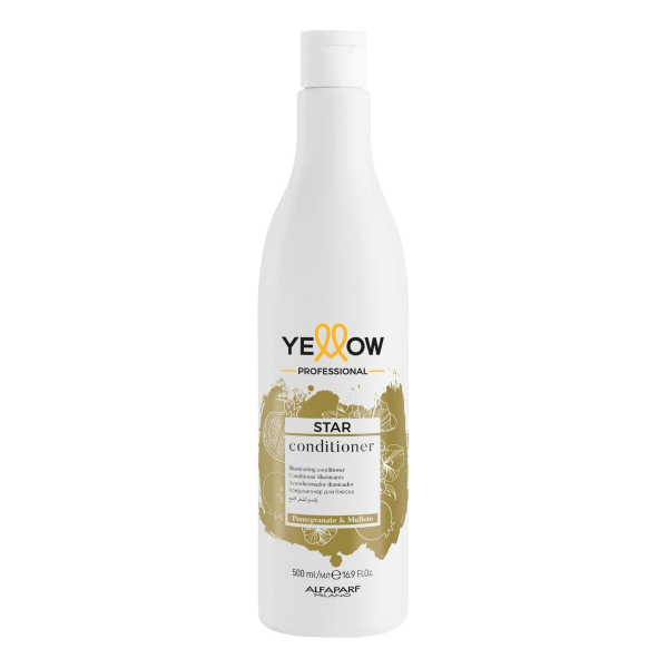 Acondicionador Yellow Star 500ml - Alfaparf Brillo Ilumina