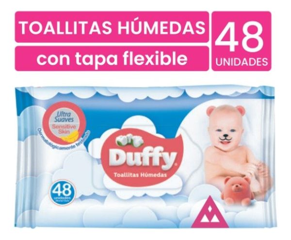 Duffy Toallitas Húmedas Ultra Suaves X 48 Uni Tapa Flexible - Image 2