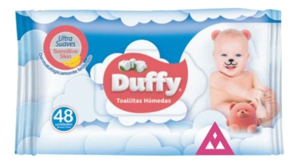 Duffy Toallitas Húmedas Ultra Suaves X 48 Uni Tapa Flexible