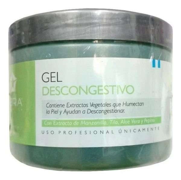 Gel Descongestivo Manzanilla Aloe Tilo Pepino X490gr Libra