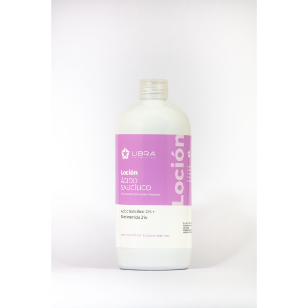 Locion Acido Salicillico 2% Niacinamida 3% X 500ml Libra - Image 2