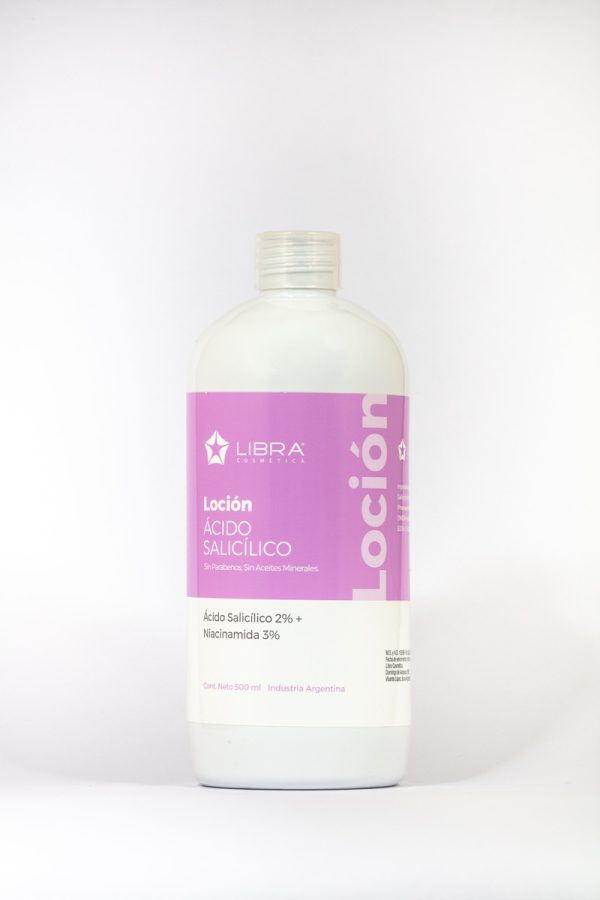 Locion Acido Salicillico 2% Niacinamida 3% X 500ml Libra - Image 2