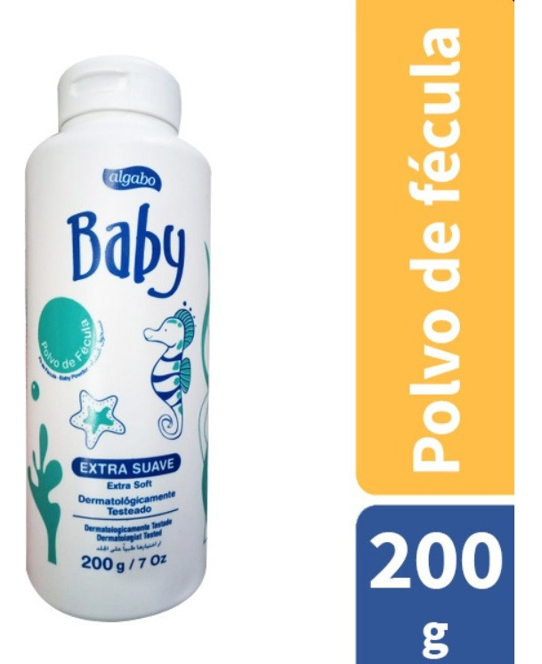Polvo De Fécula Para Bebés Algabo X 200 Grs Bebés Suaves - Image 2