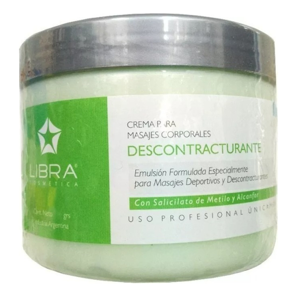 Crema Masajes Descontracturantes X 250grs Libra Cosmetica - Image 2