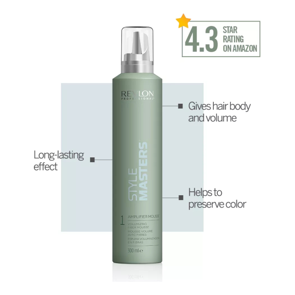 Revlon Professional Style Masters 1 Amplifier Mousse 300ml - Image 2