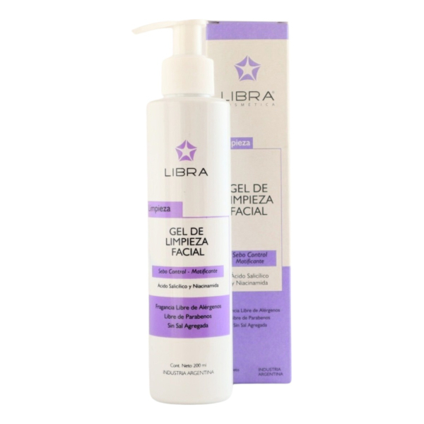 Gel Limpieza Facial Piel Grasa Niacinamida X200 Ml Libra