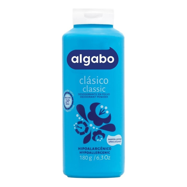Talco Desodorante En Polvo Clásico 180g Algabo - Image 2
