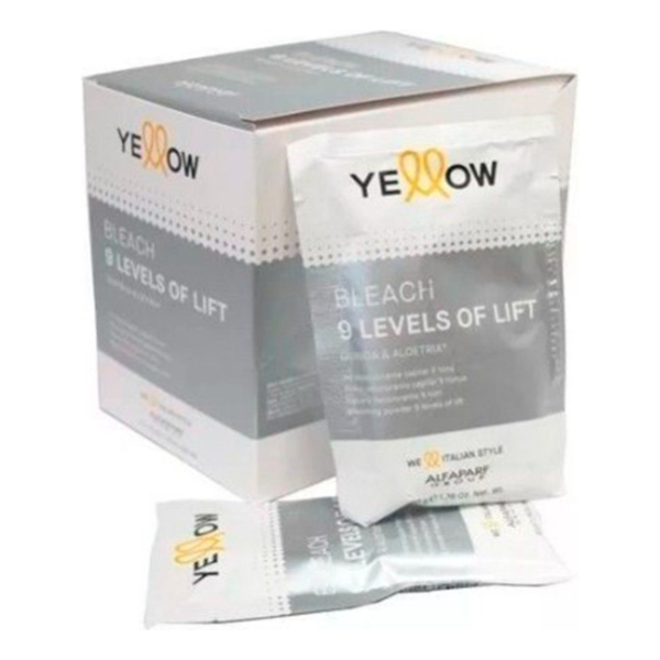 Decolorante Yellow Alfaparf 9 Tonos Quinoa Y Aleotrix 12ux50