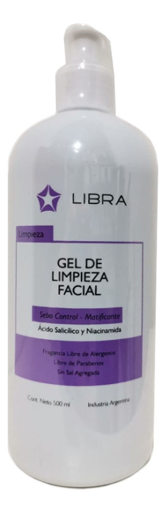 Gel Limpieza Facial Piel Grasa Niacinamida X 500 Ml Libra - Image 2
