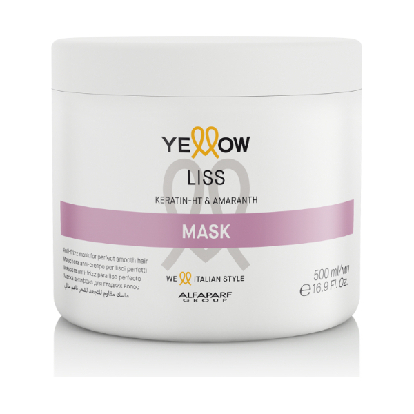 Alfaparf Yellow Liss Therapy Máscara Reconstruccion 500ml