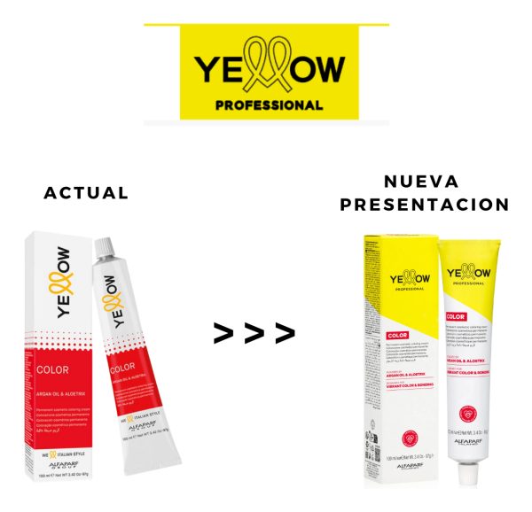 Pack X3 Tintura Permanente Yellow Alfaparf 60gr A Eleccion - Image 5
