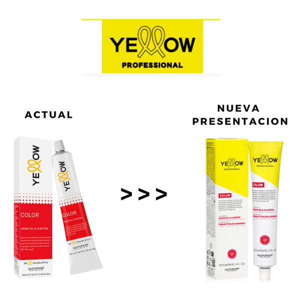 Pack X3 Tintura Permanente Yellow Alfaparf 60gr A Eleccion - Image 5