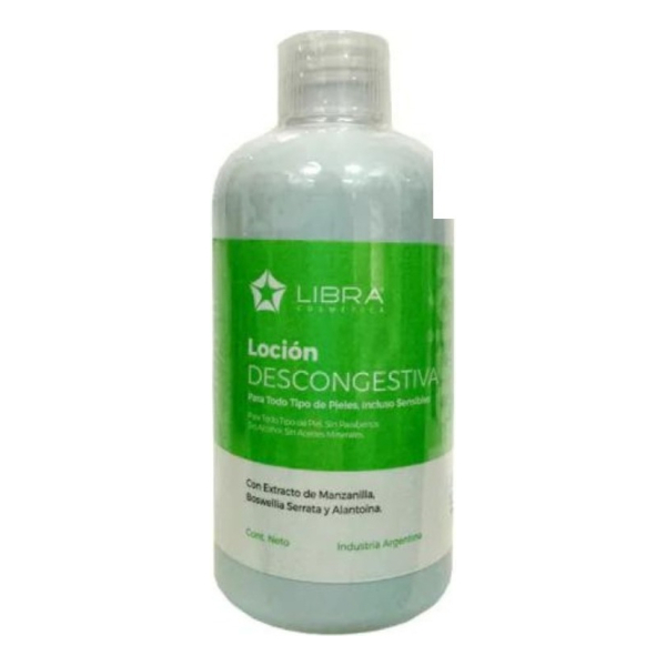 Locion Descongestiva Facial Todo Tipo Piel X 500ml Libra