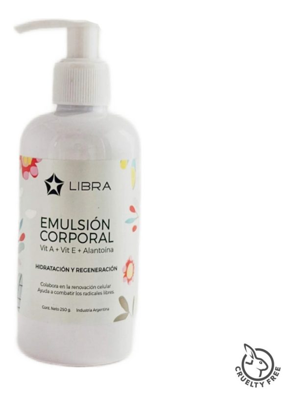 Emulsion Corporal Hidratante Regenerante X 500 Antiage Libra - Image 2