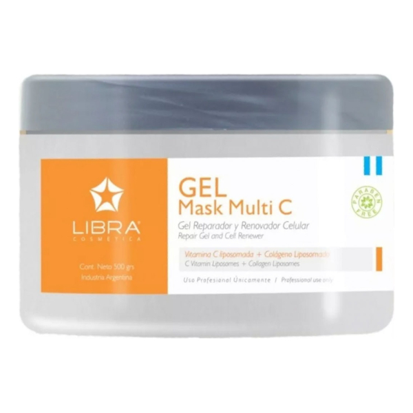 Gel Mask Multi C X 490 Grs Libra Mascara Facial - Image 2